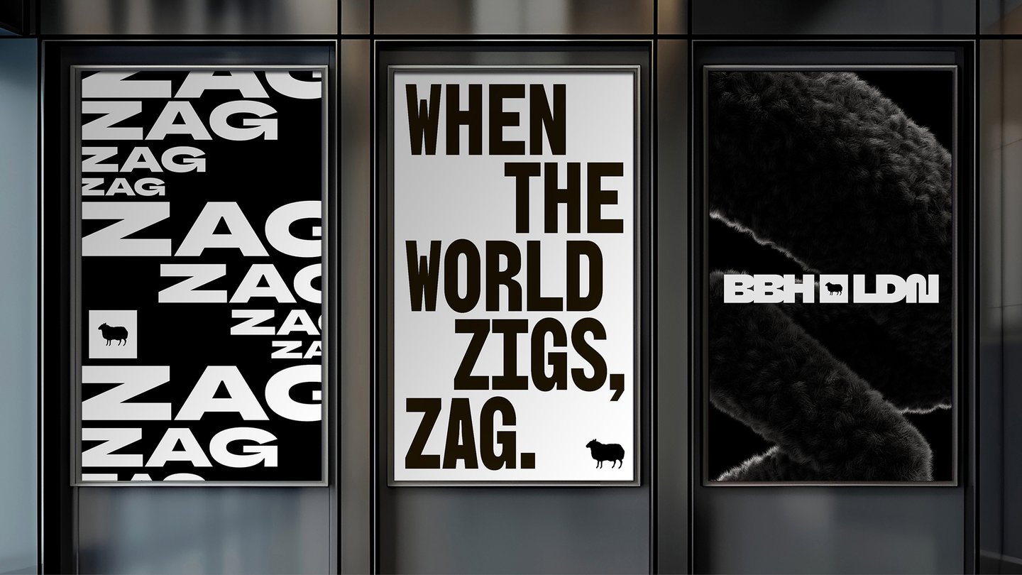 BBH rebrand visual identity typeface design 1
