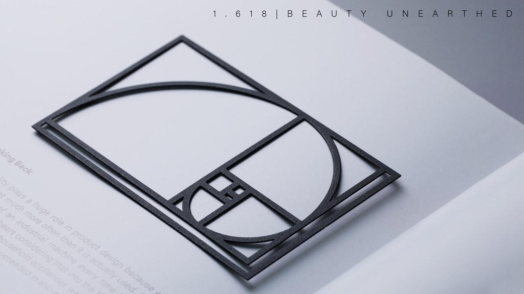 Designed with the Golden Ratio: The 1.618 Golden Ratio Paperclip