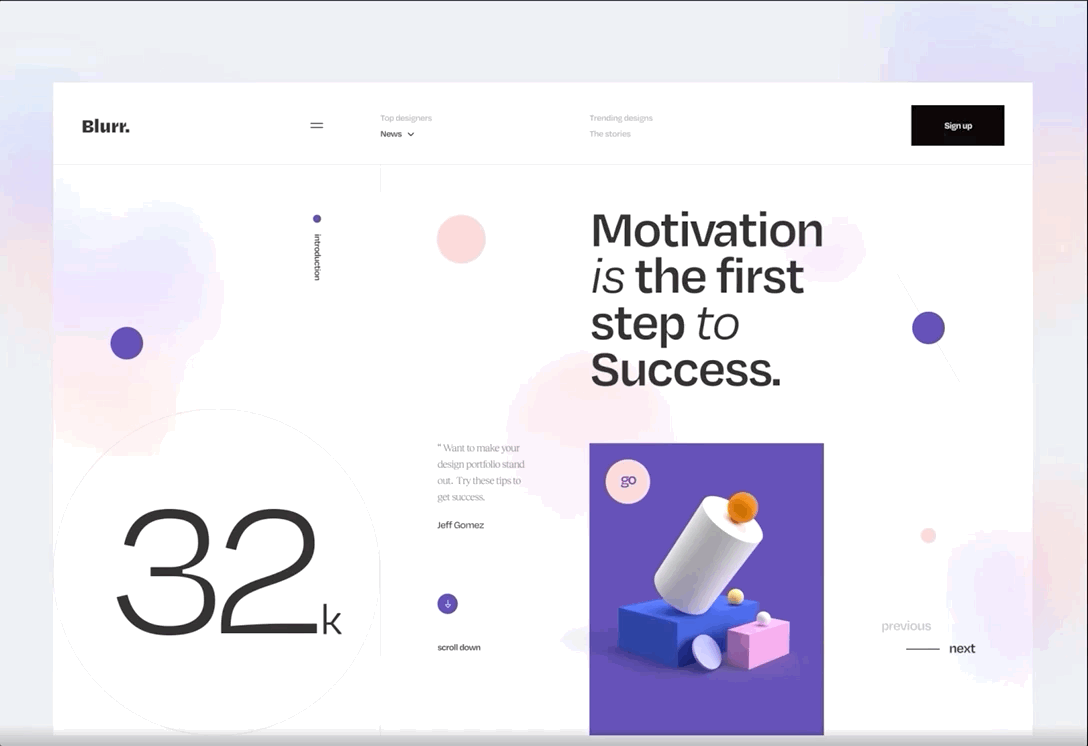 User Interface Inspiration - 3D Illustrations