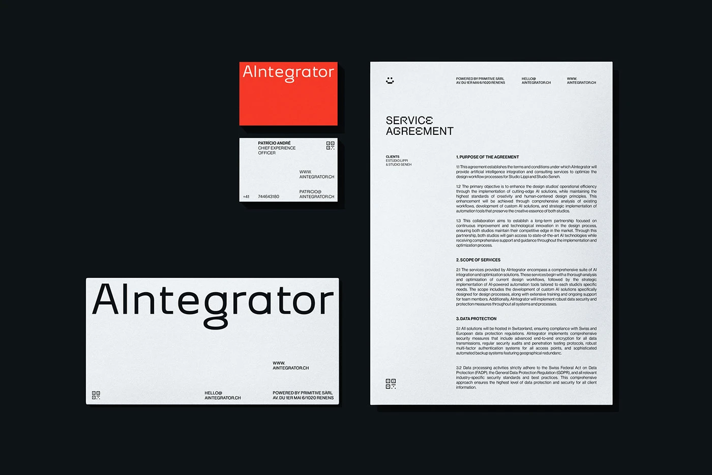 AIntegrator Studio Crafts Futuristic Branding for AIntegrator