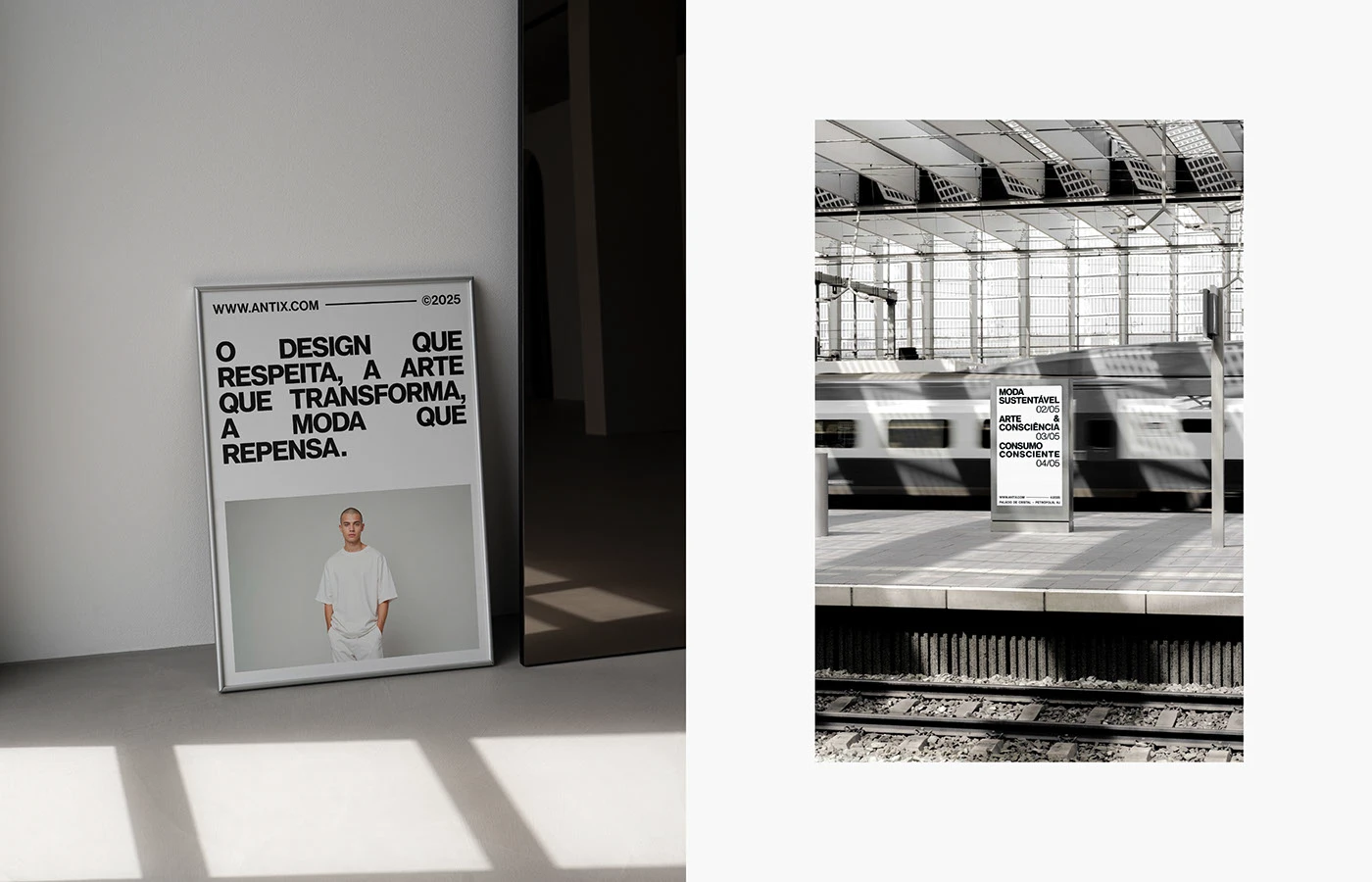 Minimalist Branding for Antix Digital Product Identity