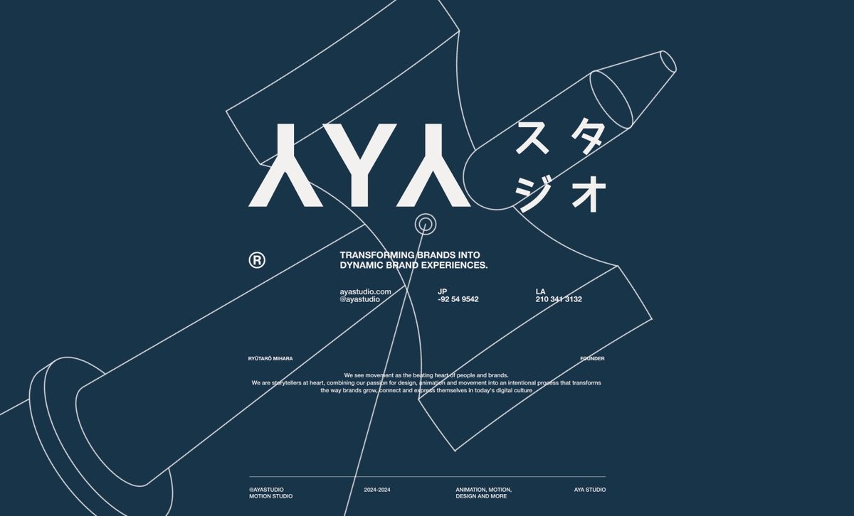 Minimalist Branding for AYA Brand Identity