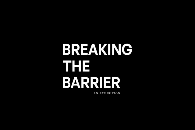 Kinetic Graphic Motion for Breaking The Barrier Exhibition