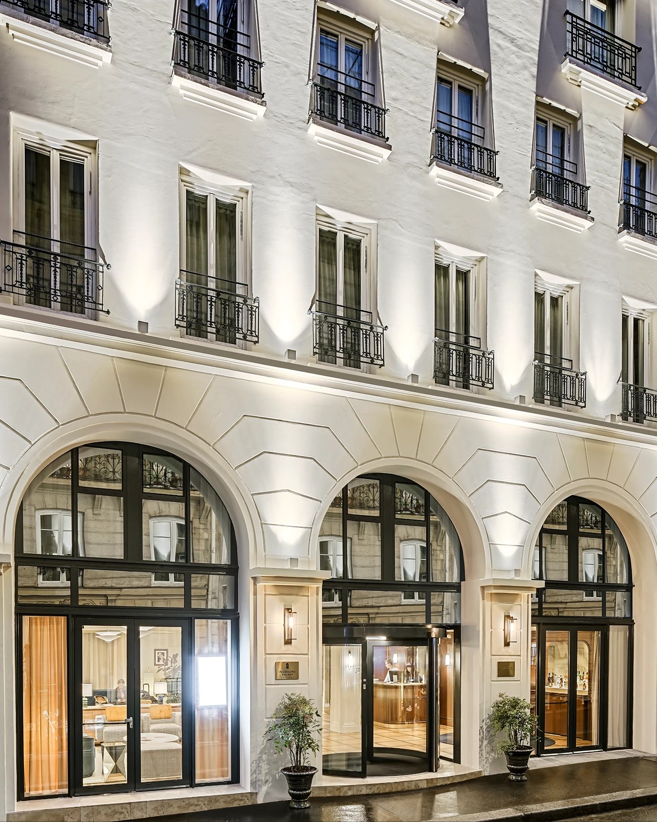 Faubourg Galant Parisian Hotel Branding and Visual Identity