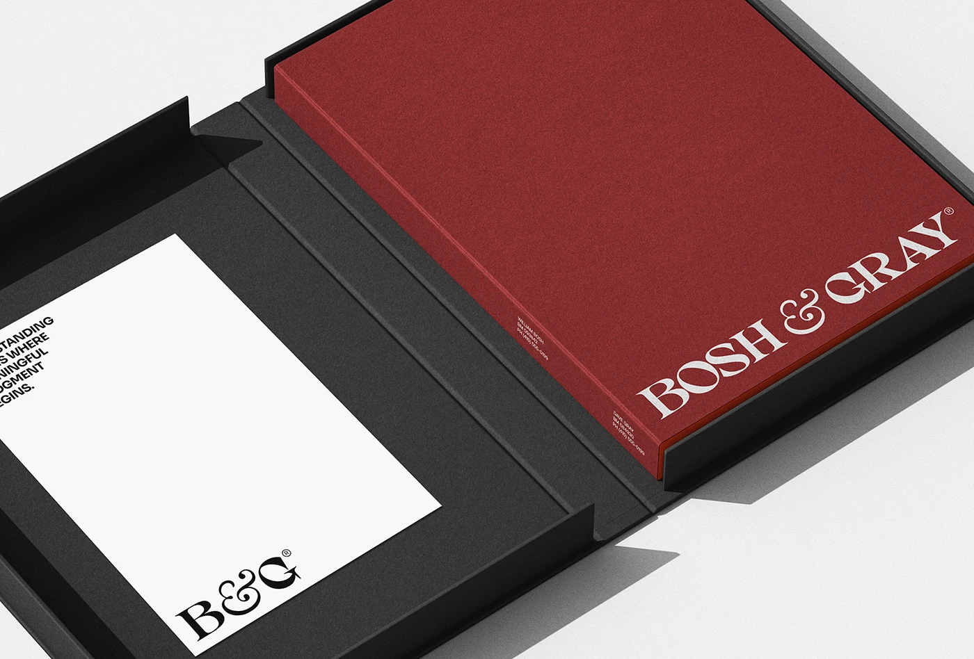 Bosh & Gray branding design asset detail 10