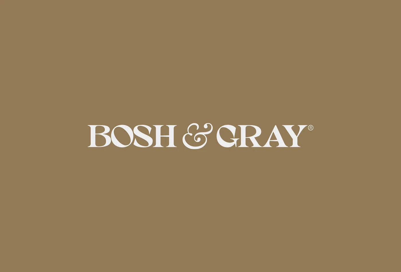 Bosh & Gray branding design asset detail 4