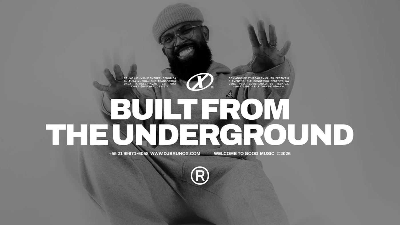 branding - Bruno X visual identity asset 2