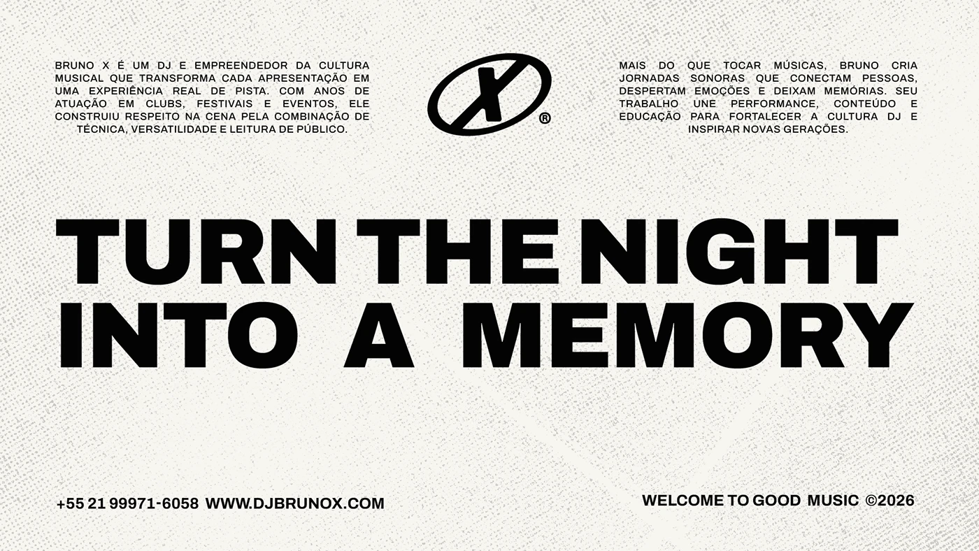 branding - Bruno X visual identity asset 5