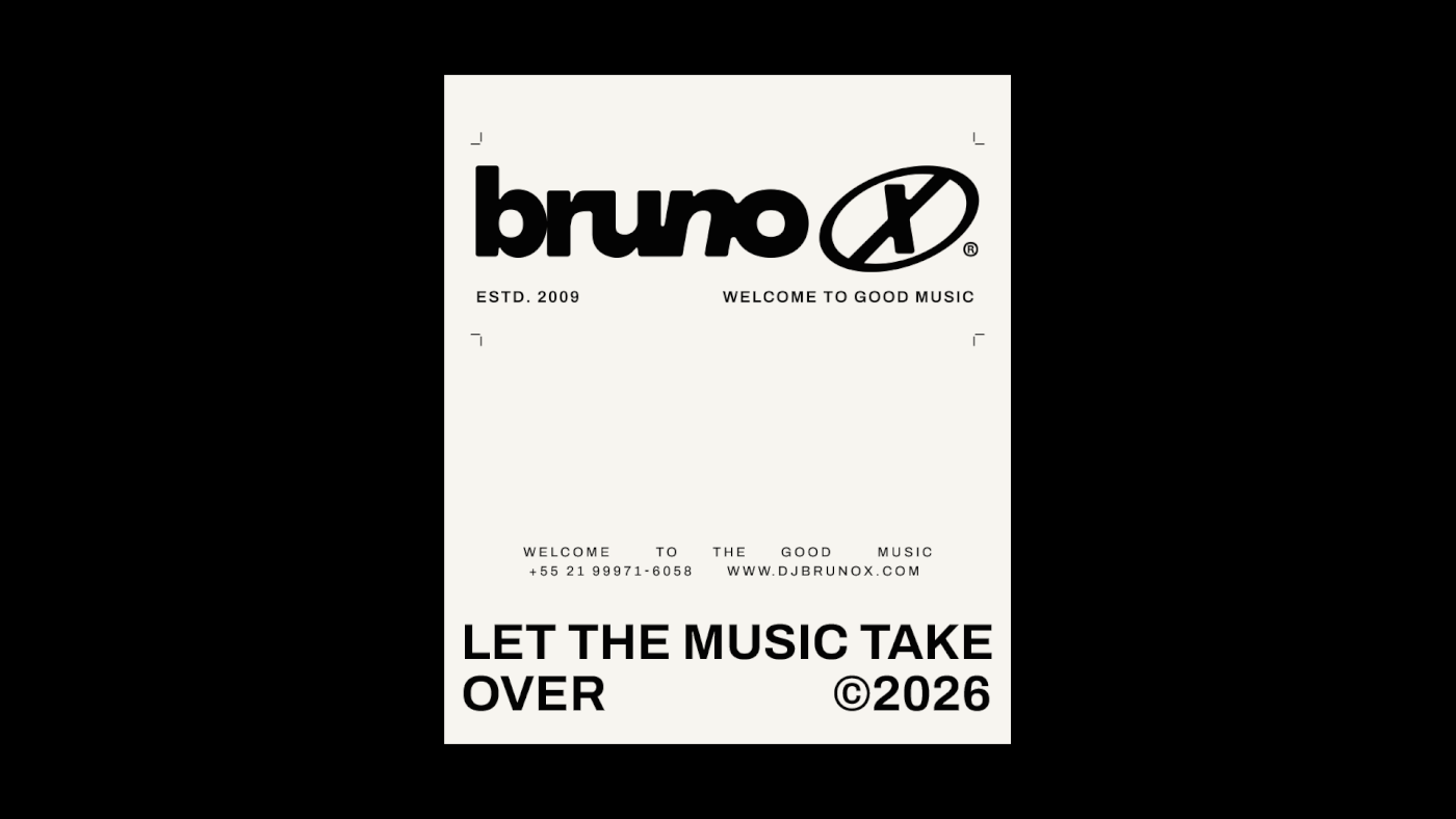 branding - Bruno X visual identity asset 9