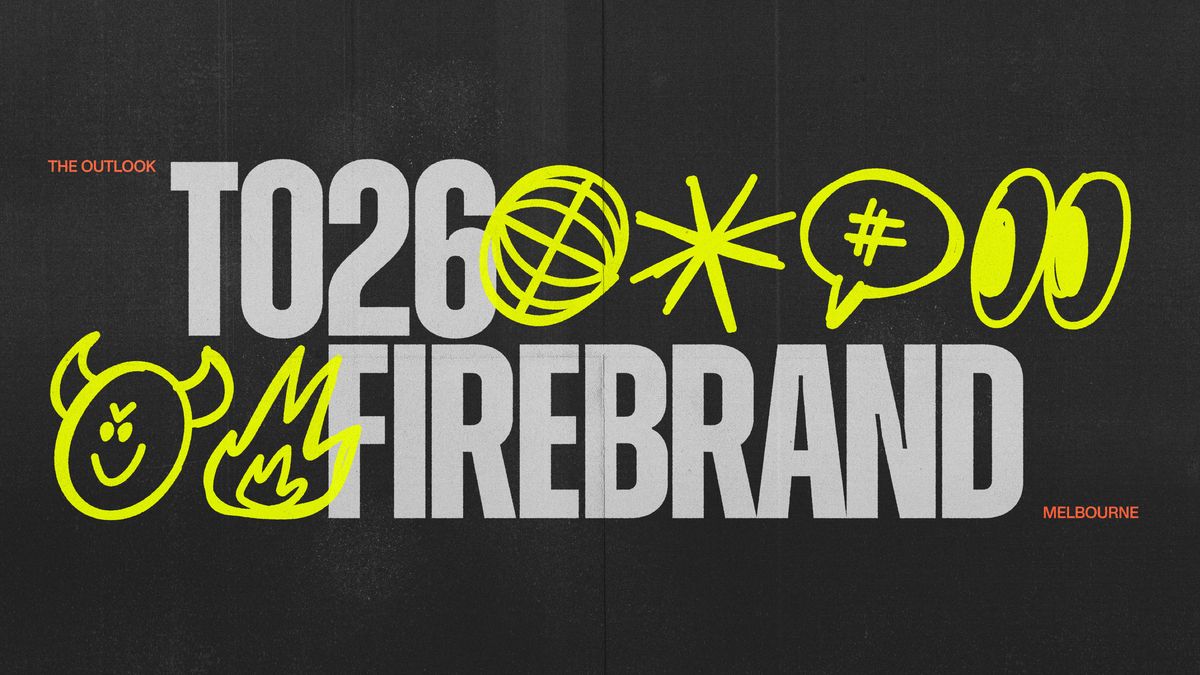 Maqueta de diseño de héroe de marca de Outlook Firebrand