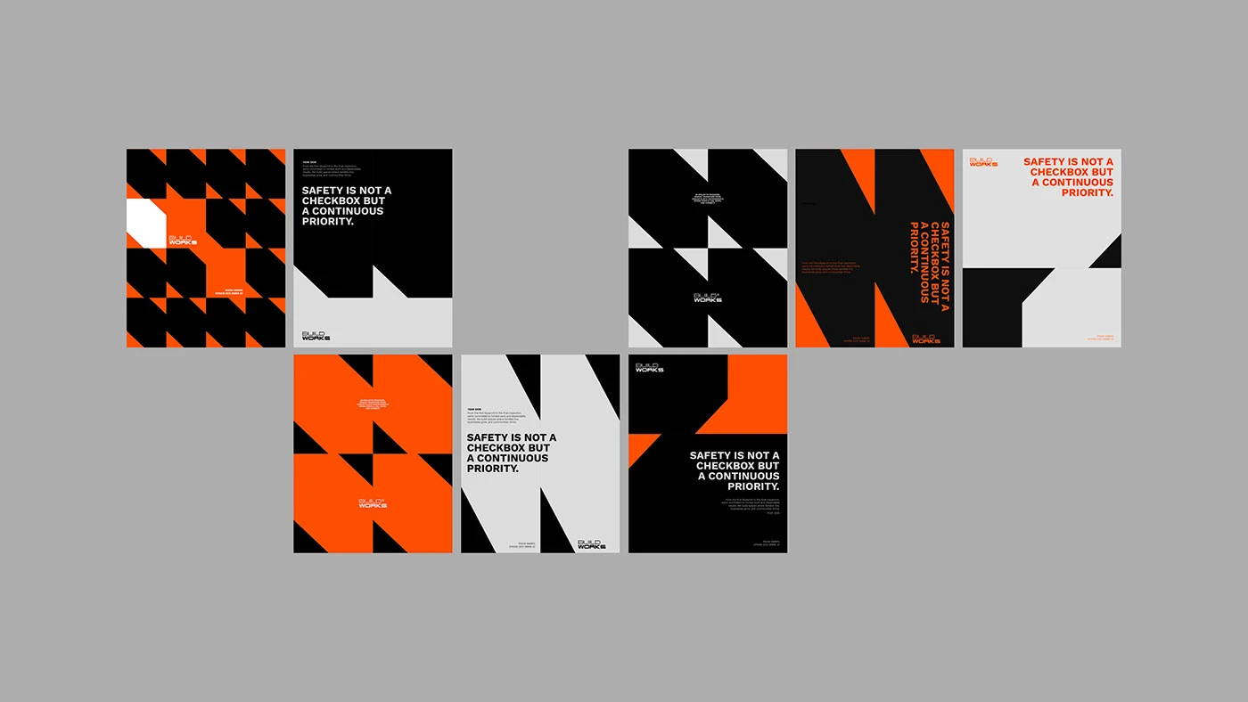BUILDWORKS branding identity detail 10