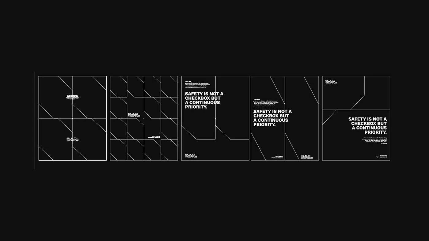 BUILDWORKS branding identity detail 5