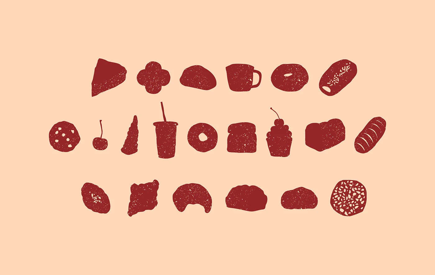Tactile Bakery Branding for Cocomoco Identity System