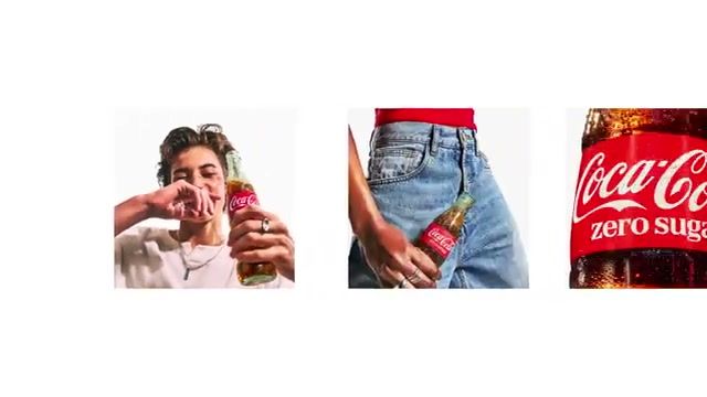 Coca-Cola brand identity visual stills