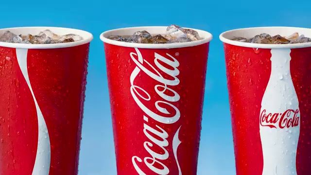 Coca-Cola brand identity marketing assets