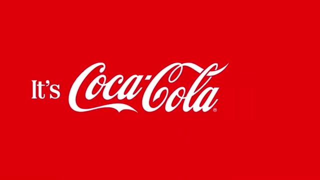 Coca-Cola brand identity vending layout