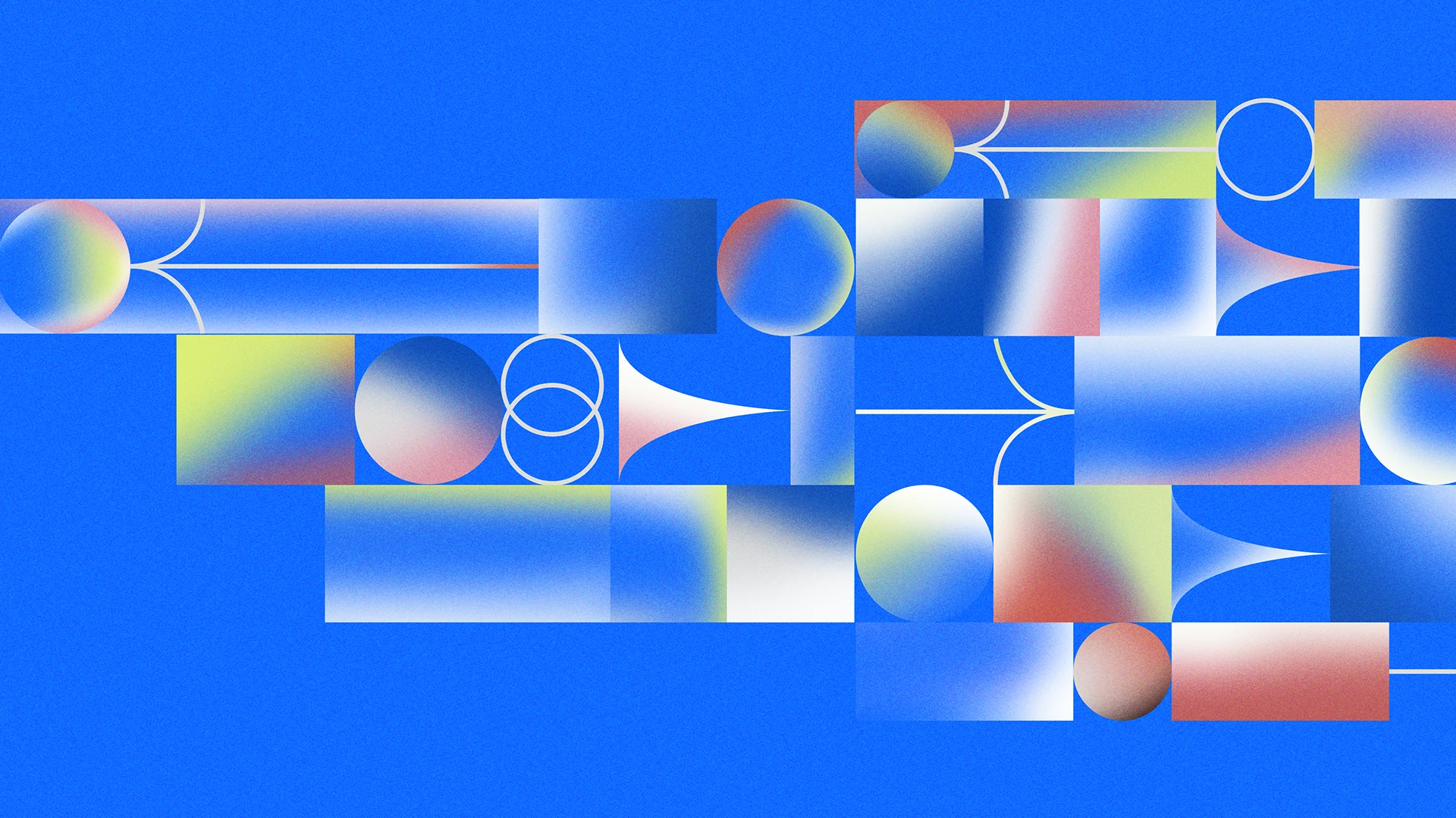 Dimensions of Time digital illustration 3D geometry layout