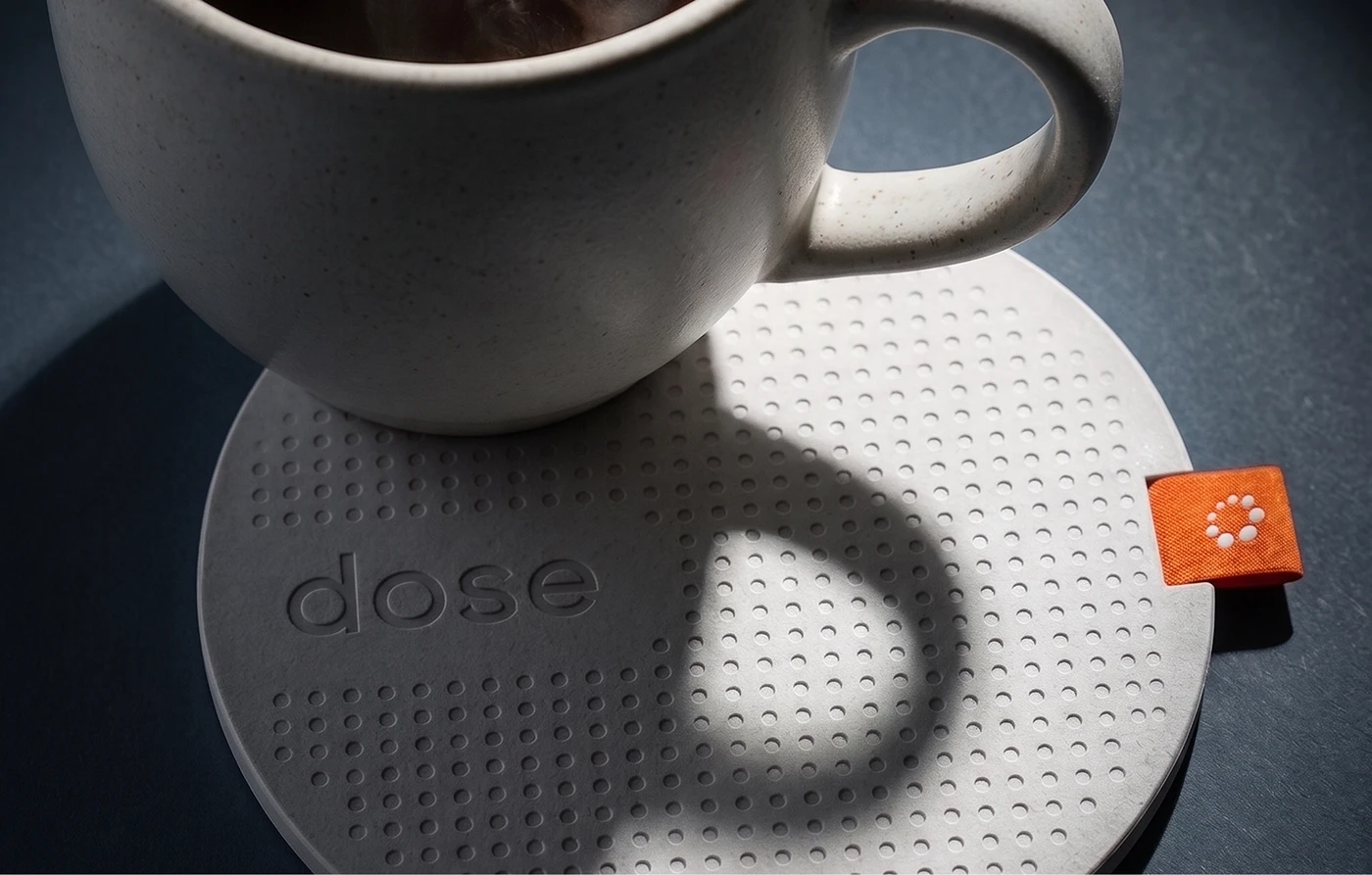dose branding identity typography details