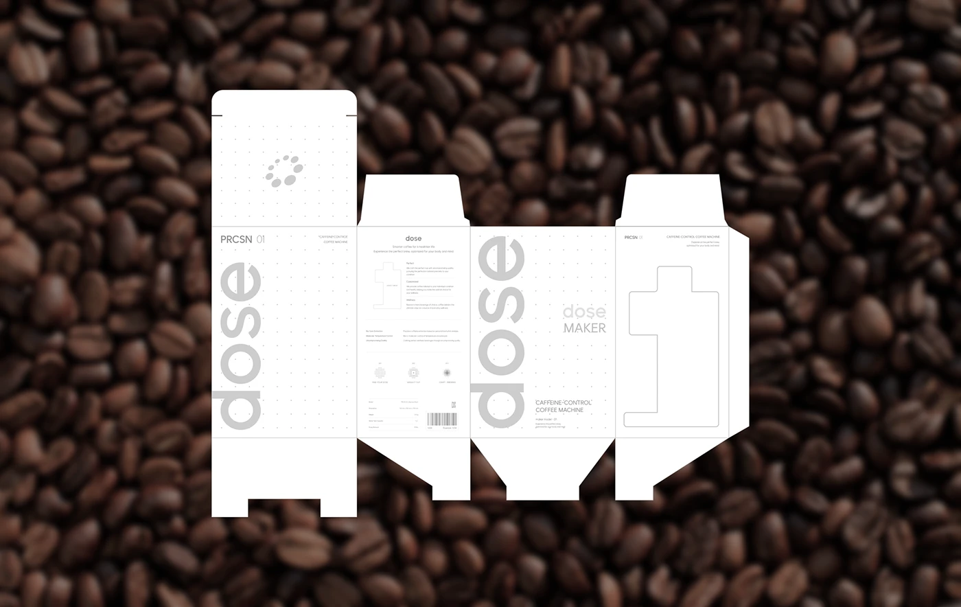 dose branding stationary visual details