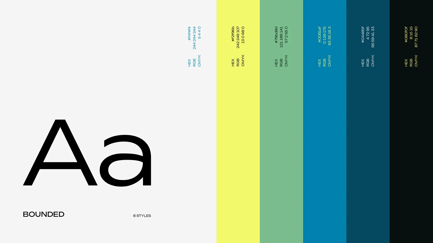 ELYO Brand Identity color system design branding