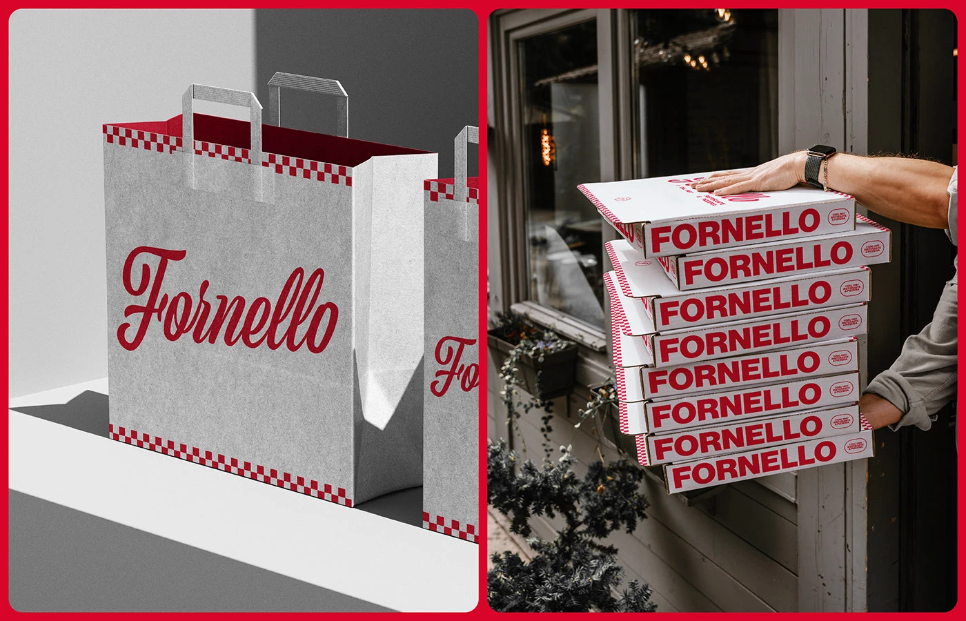 Minimalist Bakery Branding for Fornello Identity System