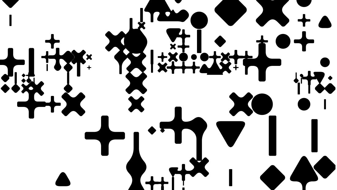 Mathematical symbols morphing and clustering in the ADC identity generator