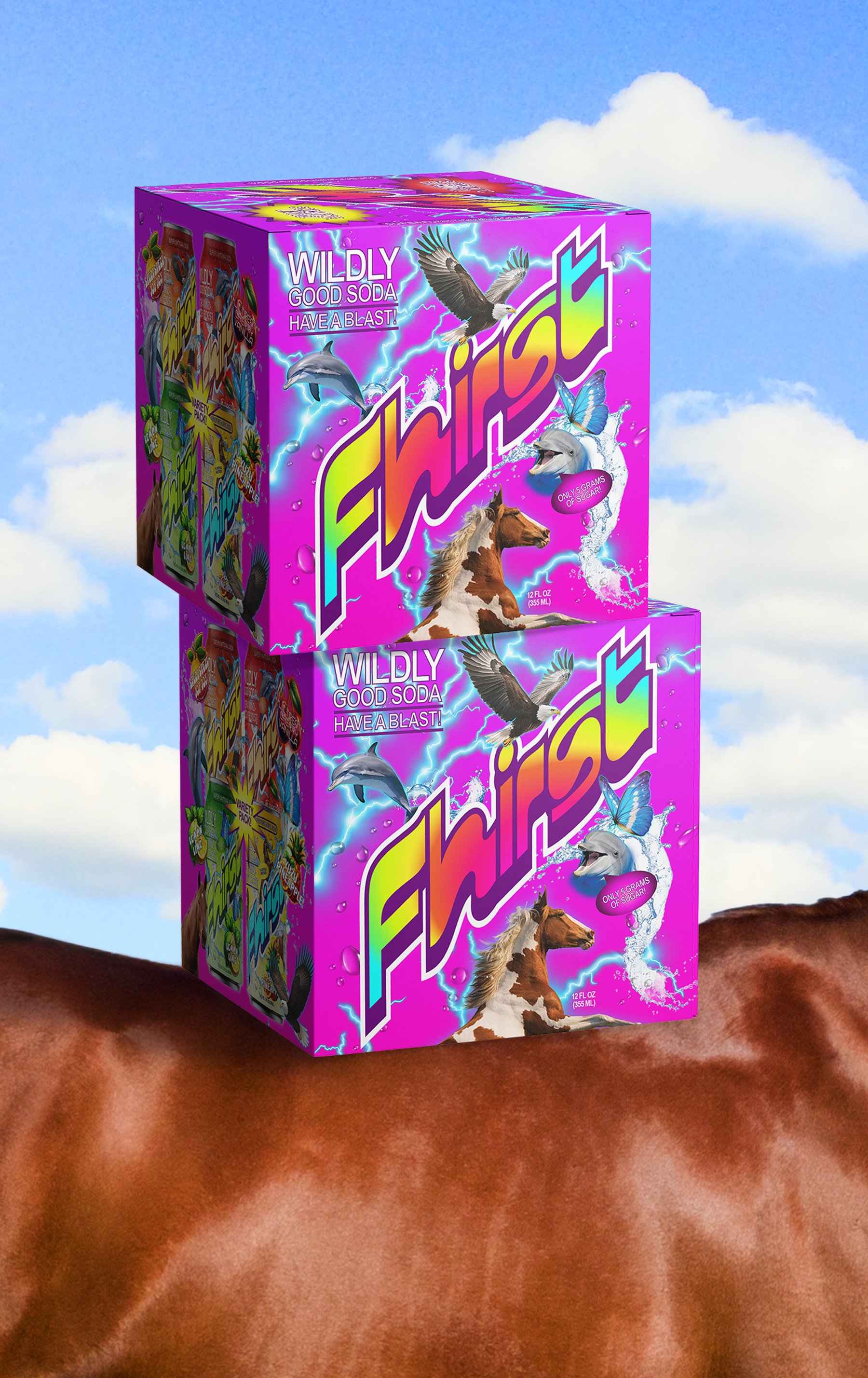 Stacked Fhirst variety pack boxes