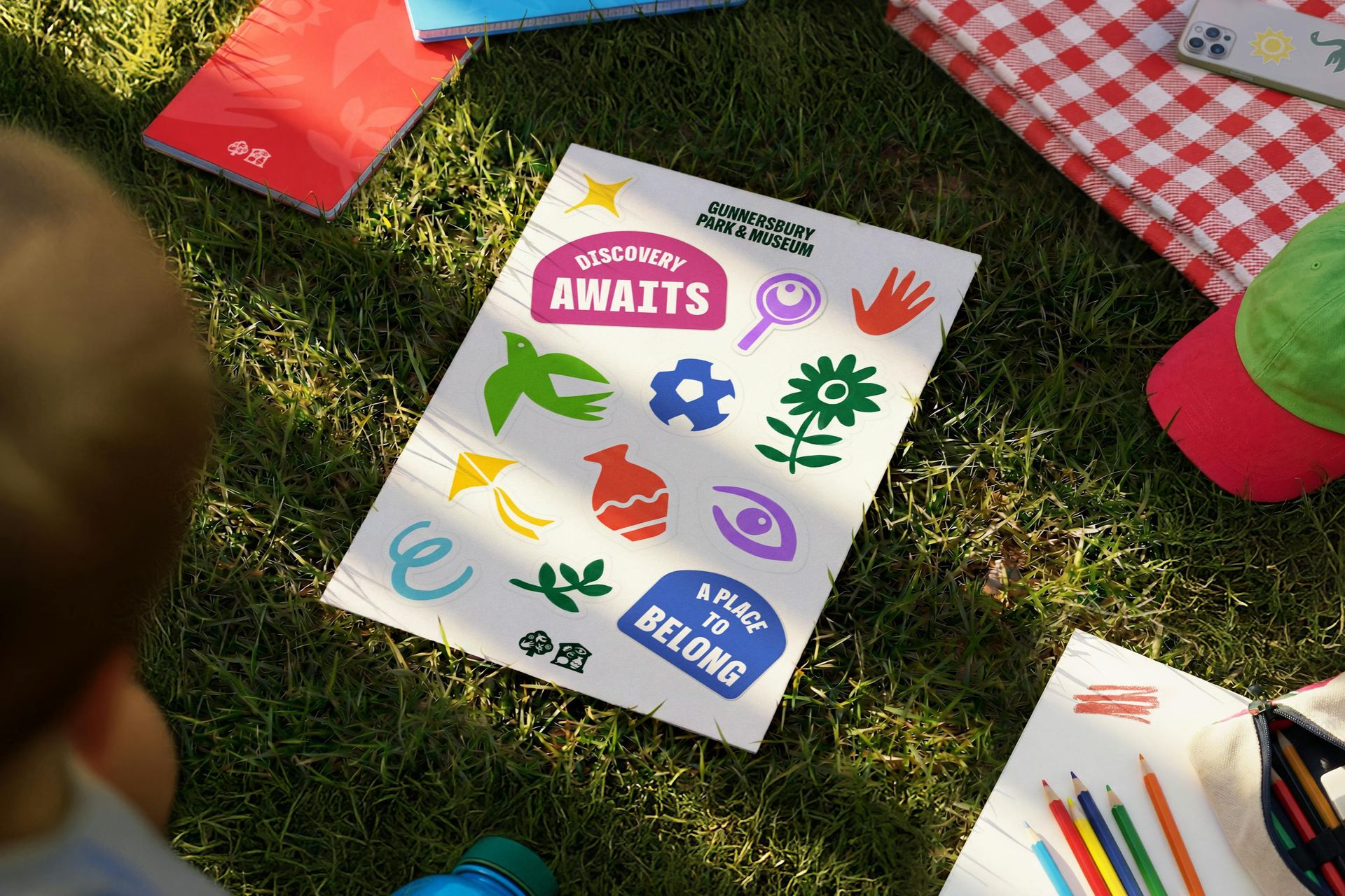Gunnersbury Park and Museum sticker book