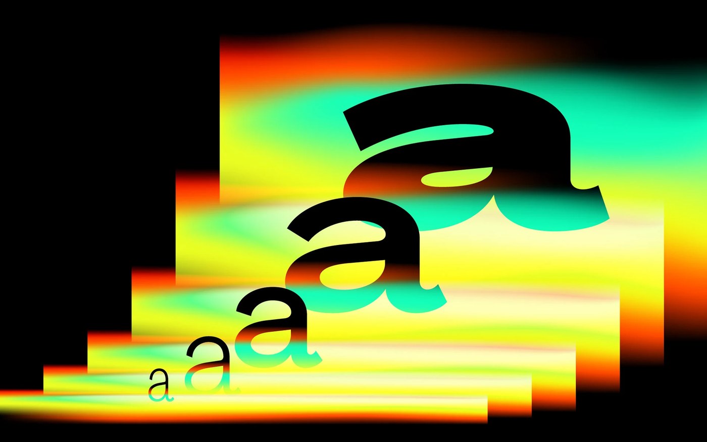 agrandir typeface alex slobzheninov tight spacing display poster