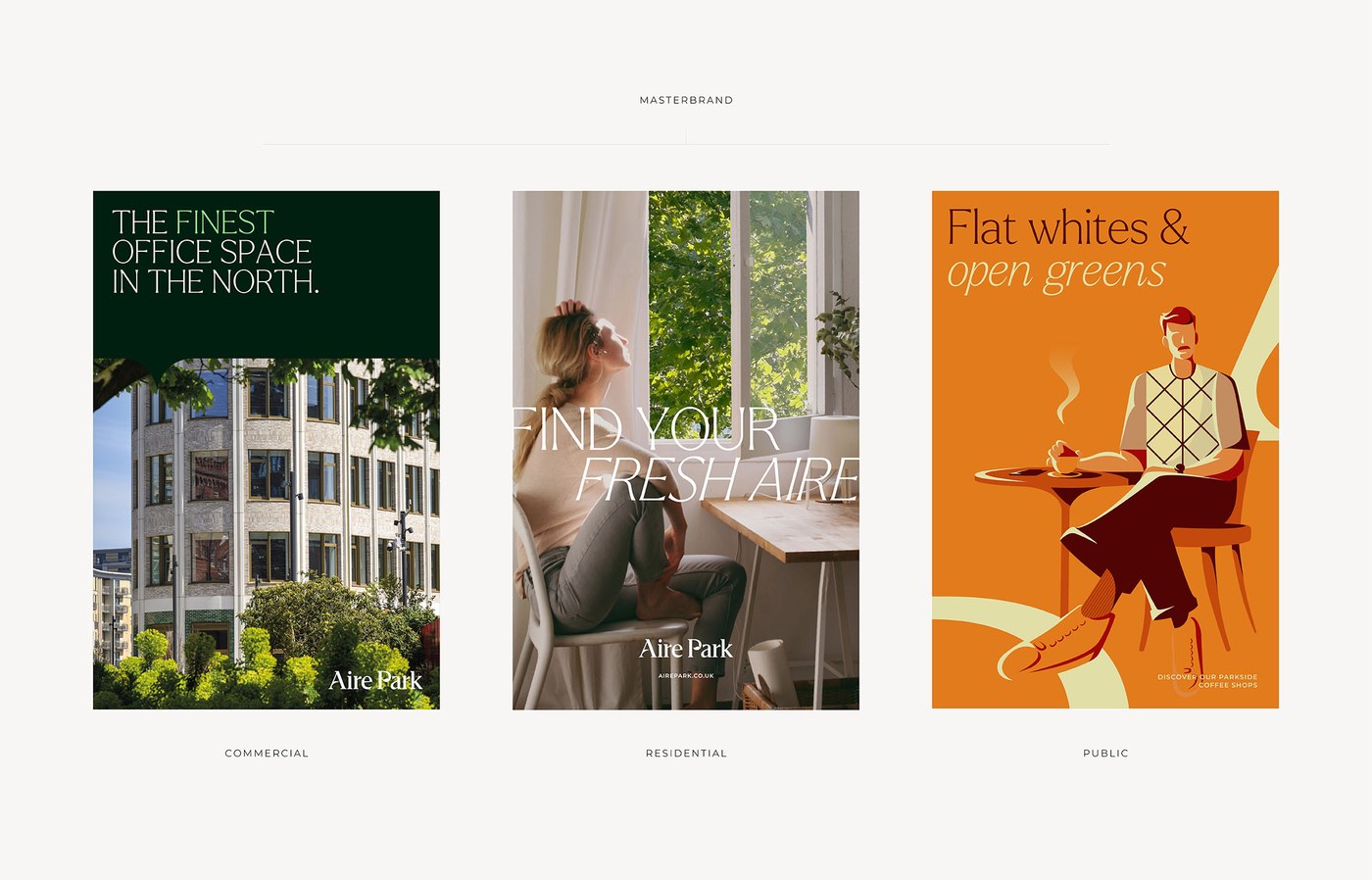 Brand Identity Design: Aire Park by Kiss Branding