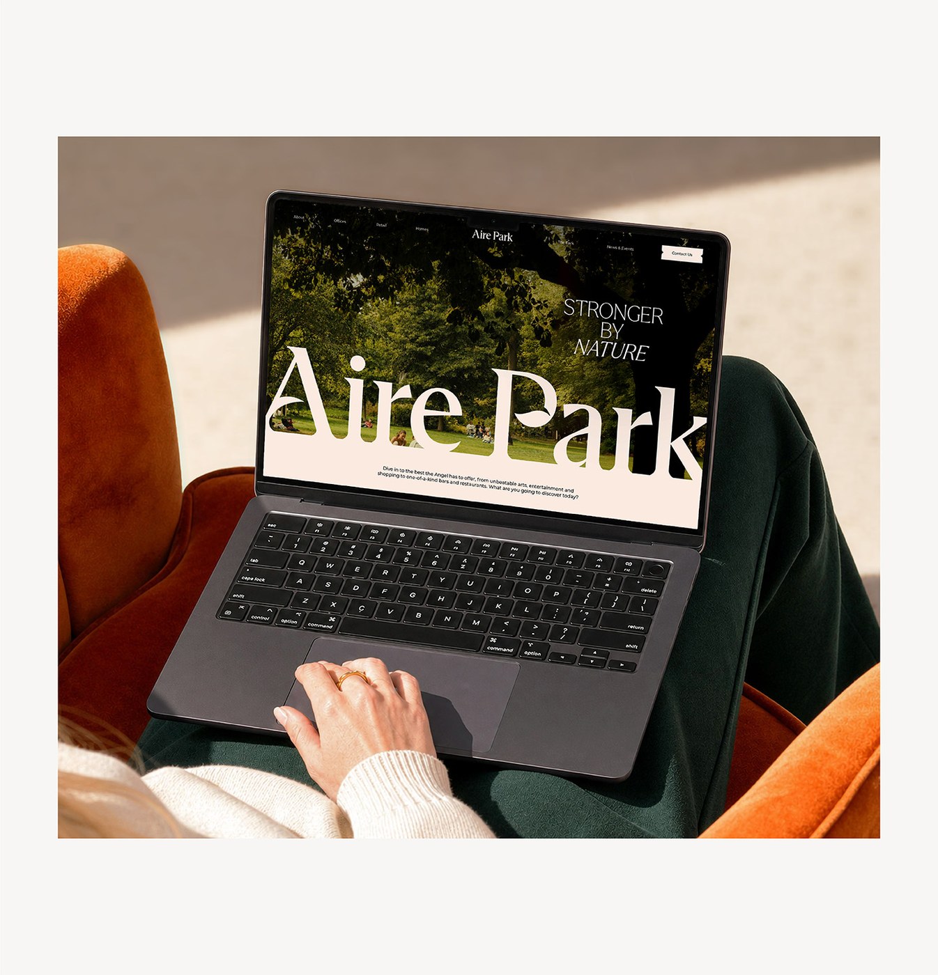 Brand Identity Design: Aire Park by Kiss Branding
