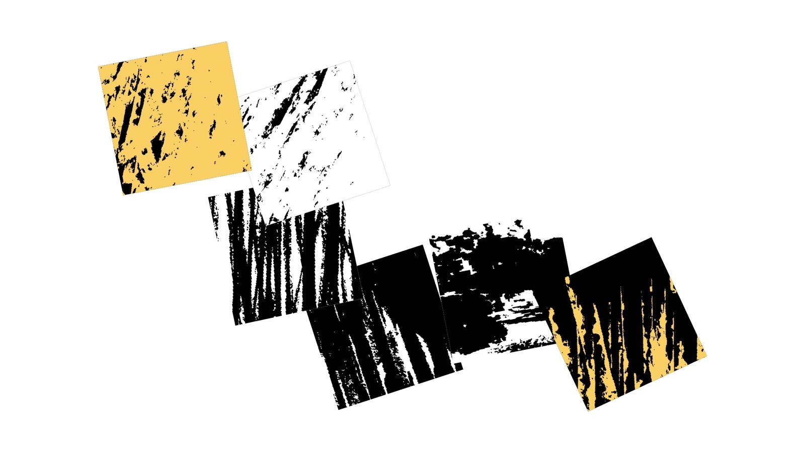 Arado 2026 rotated square texture swatches — brand identity by Senhor Paulinho