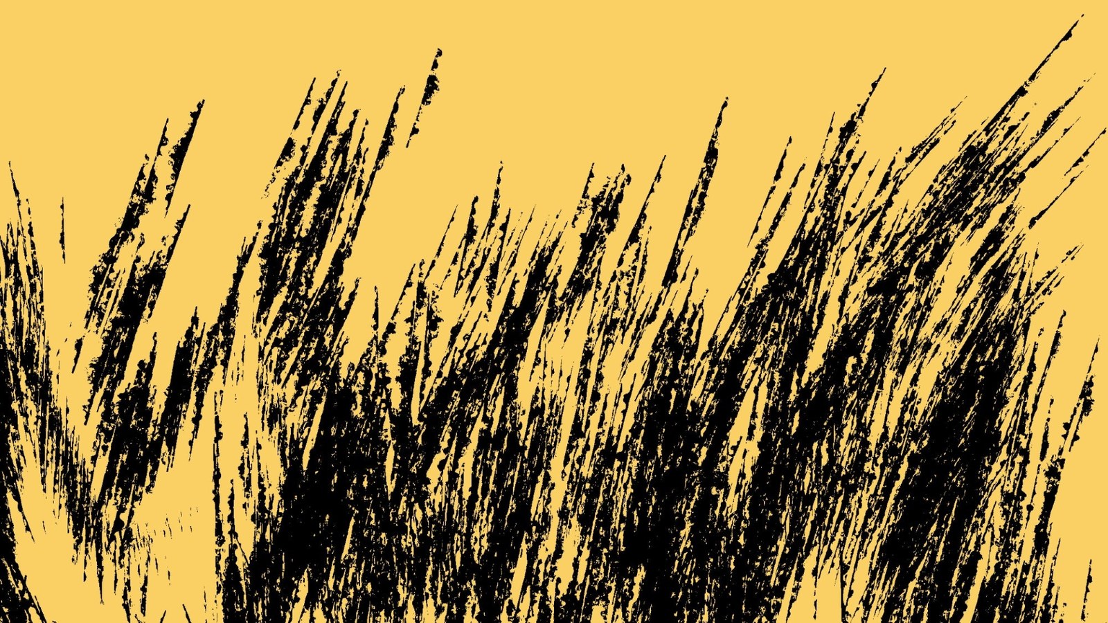 Arado 2026 expressive black brush strokes on yellow — brand identity by Senhor Paulinho