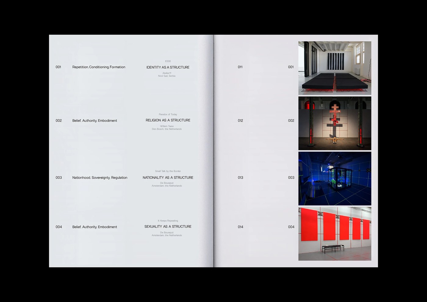 the architecture of belief publication ognjen gligorijevic graphic assets and typography