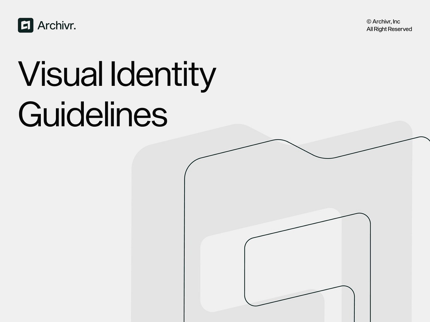 Archivr: Branding Visual Identity Grid Layout Typography Archivr