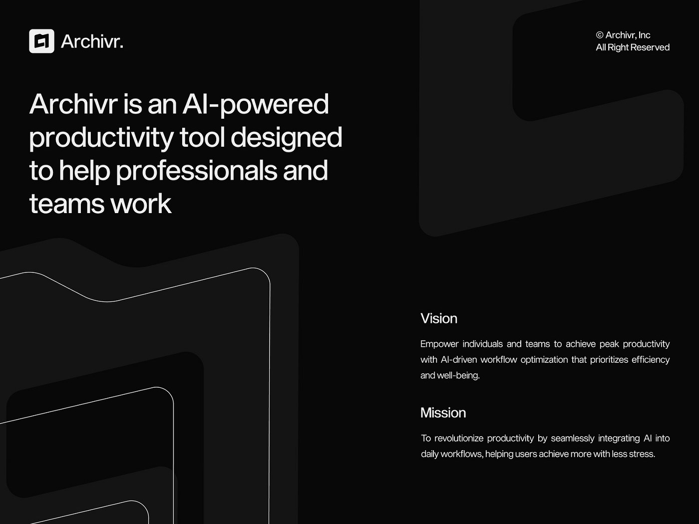 Archivr: Branding Visual Identity Grid Layout Typography Archivr