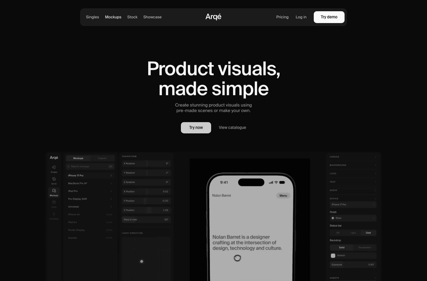 Arqé Motion Design Platform for Digital Brand Systems