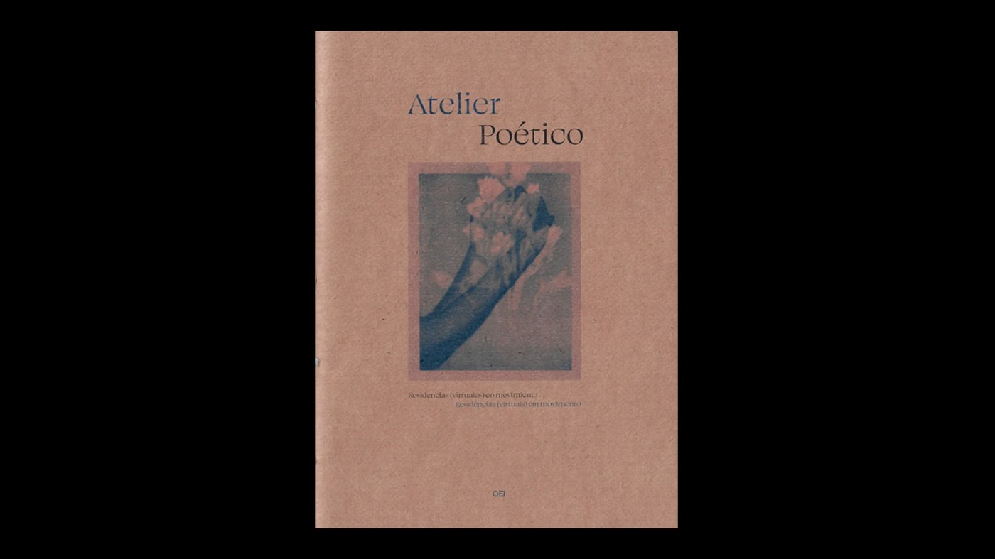 Poetic typography layout and margin detail — editorial publication design by Lina Irene Rossi
