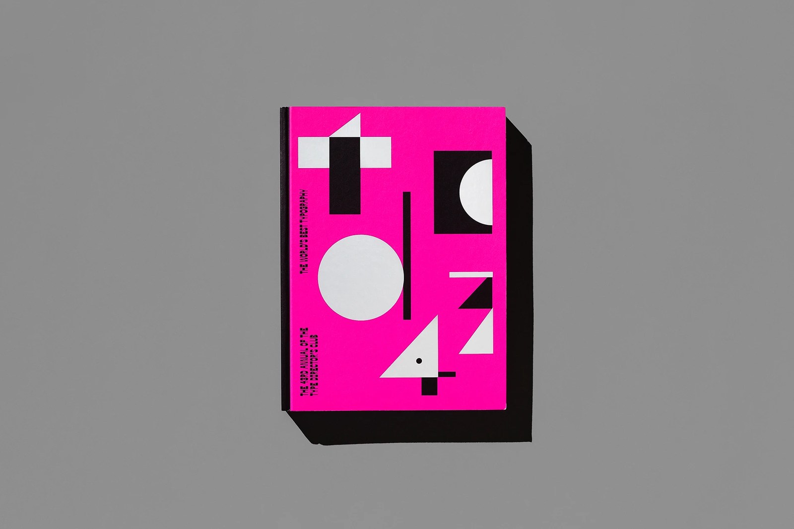 The 43rd Annual of the Type Directors Club editorial design hardcover book cover by Tereza Bettinardi — best of the week