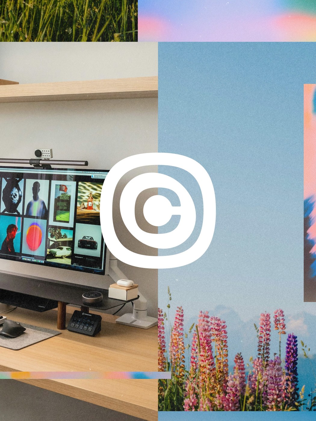 Calendly brand identity high-level iconography and workspace framing