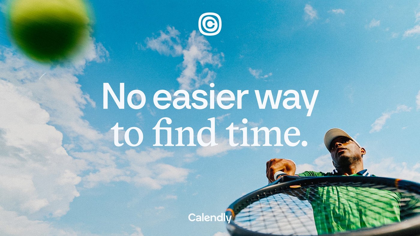 Calendly brand identity digital product interface and scheduling layout