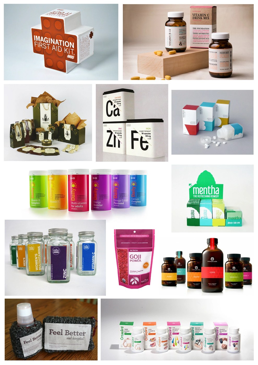 organic branding custom bottle packaging clean design with minimal color accents