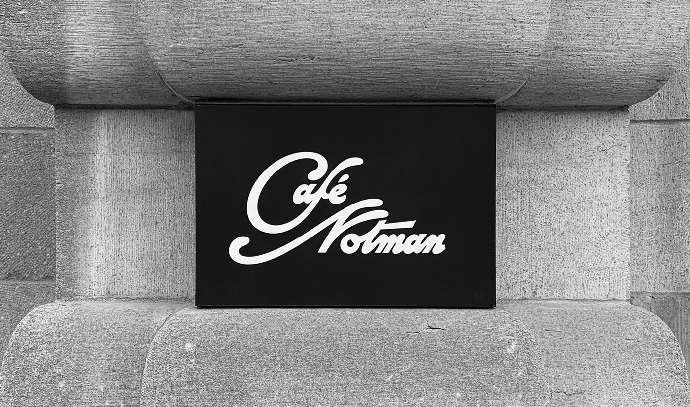Visual Identity: Café Notman by Paprika Design