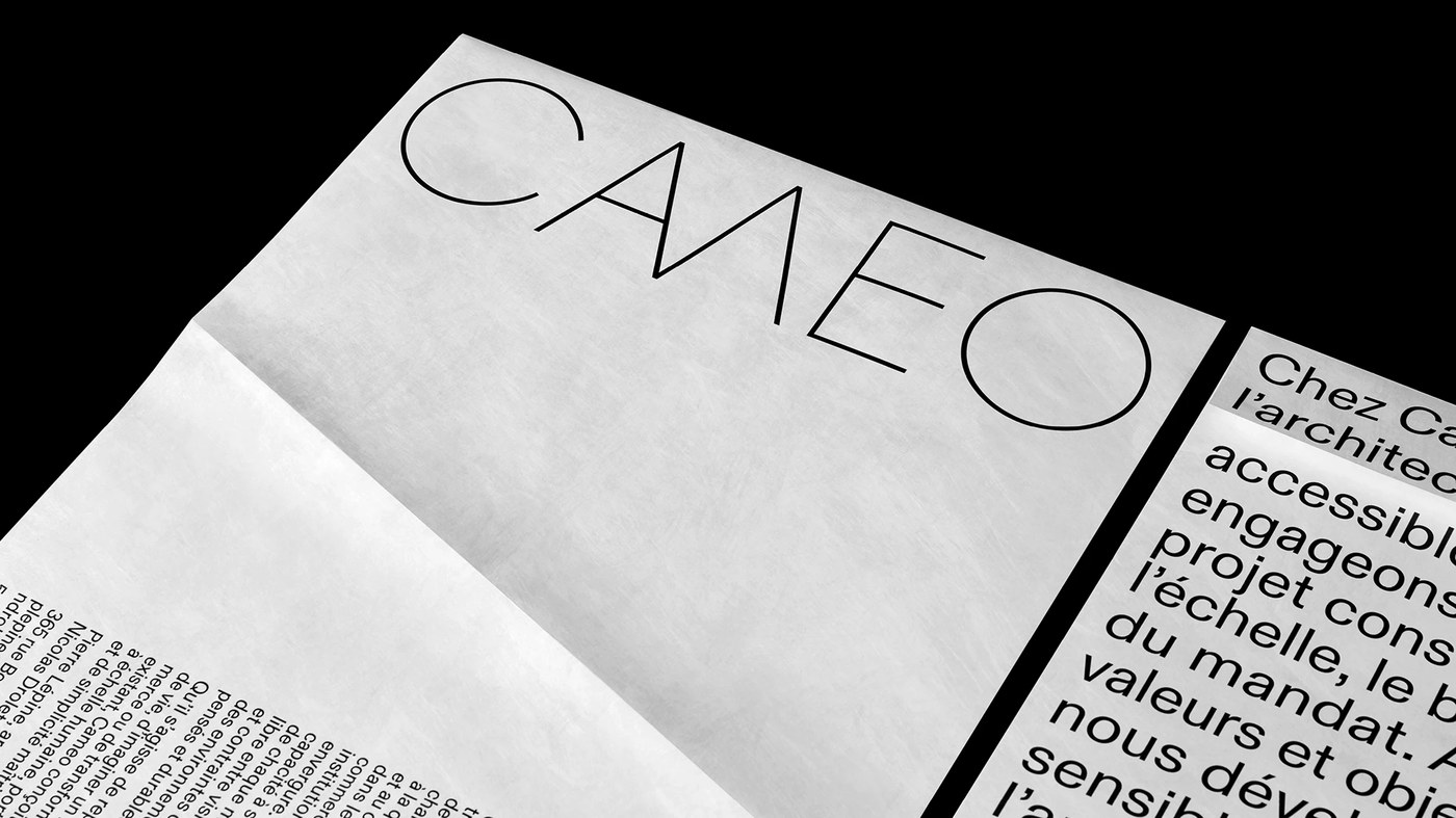 Brand Identity: CAMEO by Paprika Design