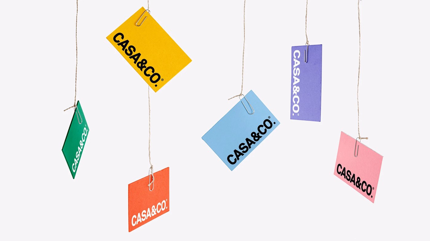 Brand identity digital commerce platform interface for CASA&CO. by Estúdio Lippi