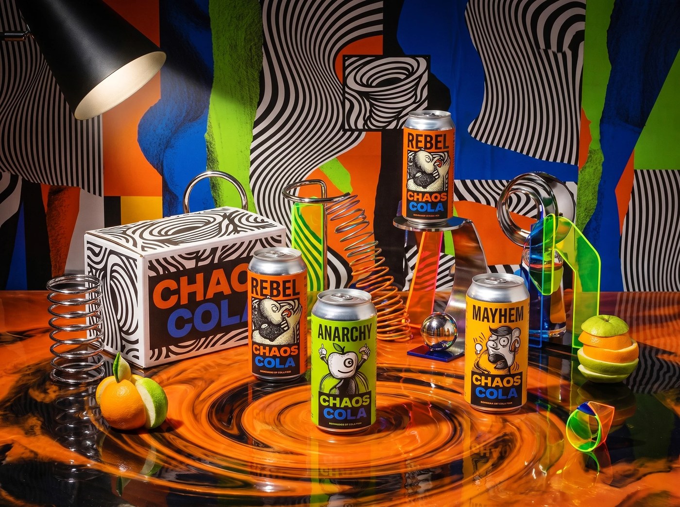 Packaging Design: Chaos Cola by Up-Brands