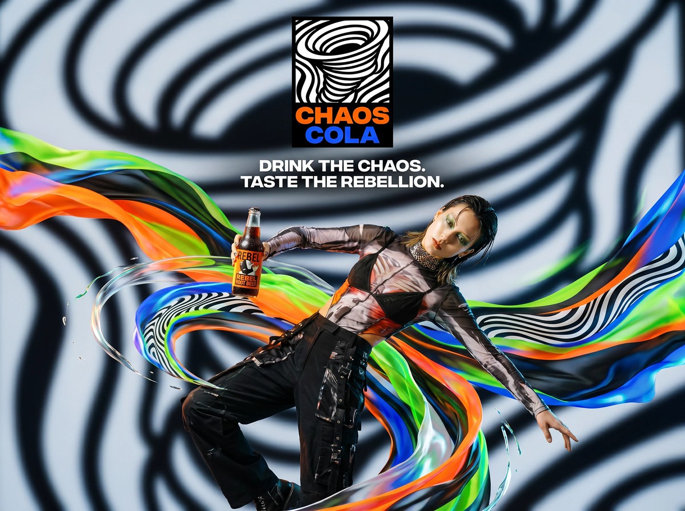 Packaging Design: Chaos Cola by Up-Brands
