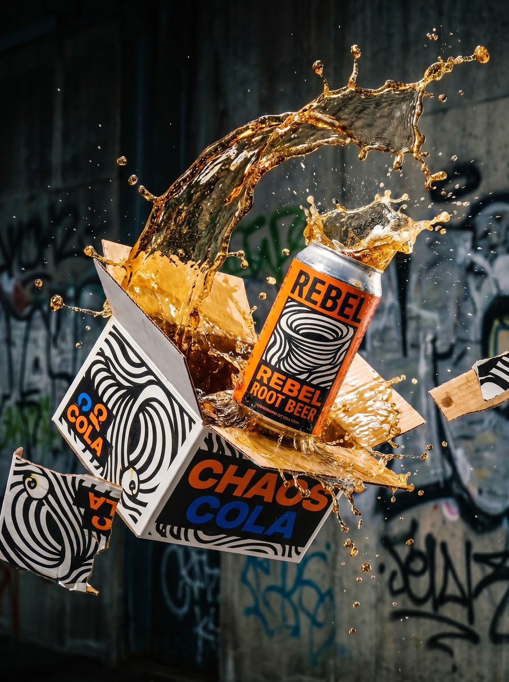 Packaging Design: Chaos Cola by Up-Brands