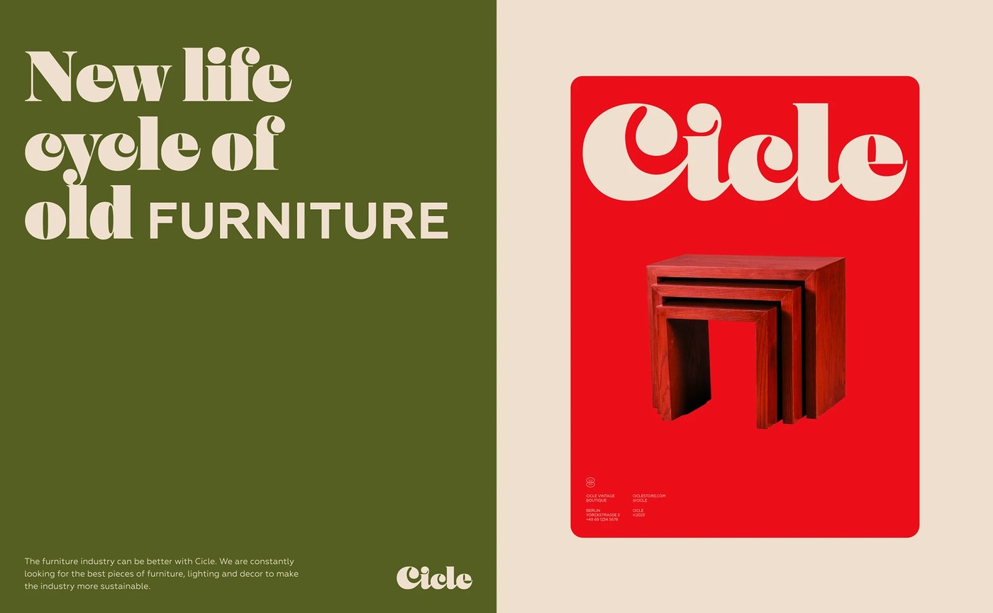 Stationery design details of the cicle branding katja guseva identity.