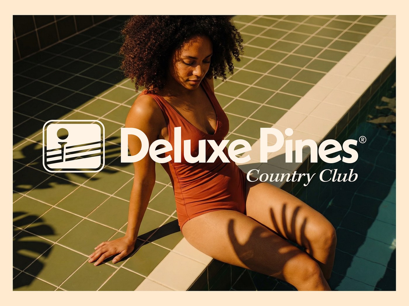 Deluxe pines branding illustration josh warren design details